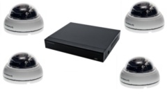 Готовые комплекты видеонаблюдения IPTRONIC Базовый QHDV 720P mini