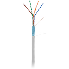 Кабели Ethernet NETLAN EC-UF004-5E-PVC-GY-1