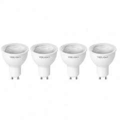 Умные лампочки Умная лампочка Yeelight GU10 Smart bulb W1(Dimmable) - упаковка 4 шт.