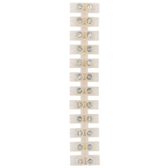 REXANT Клеммная колодка винтовая KВ-14 (6-14 мм²), ток 20 A, полиэтилен белый (ЗВИ) (07-5014)
