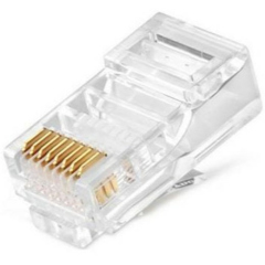 Разъемы Ethernet Ripo Коннектор RJ-45 (8P8C) Cat.5e универсальные ножи(100шт)