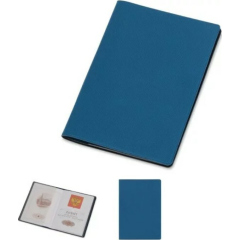 Классическая обложка для паспорта, синяя