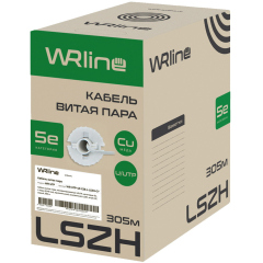 WRline WR-UTP-4P-C5E-L-LSZH-GY