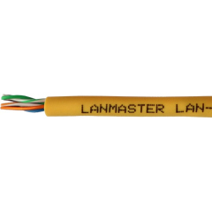 Lanmaster LAN-5EUTP-LSZH-YL