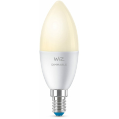 Умные лампочки Лампа WiZ Wi-Fi BLE 40W C37E14927DIM1PF/6