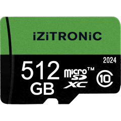 Карты памяти IZITRONIC Карта памяти microSDXC 512GB