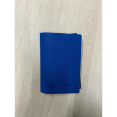 Классическая обложка для паспорта, синяя