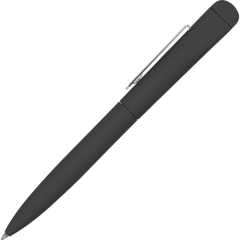 Ручка с флешкой 8 GB, металл, soft-touch