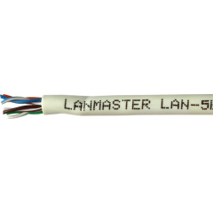 Lanmaster LAN-5EUTP-LSZH-WH